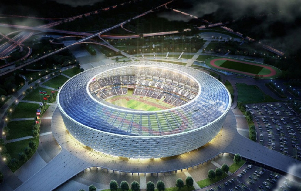 Baku Olympiastadion zur besten Sportanlage des Jahres erklärt