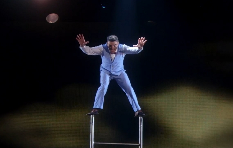 Новый акробатический номер Узеира Новрузова на шоу «America's Got Talent»