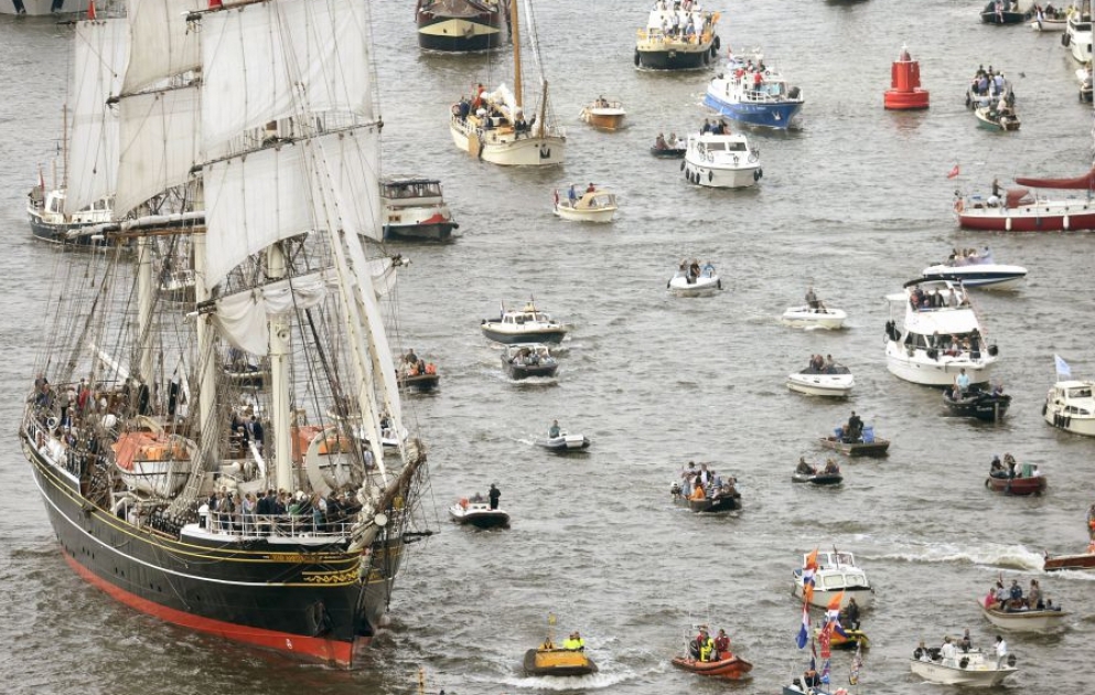 Lancement du festival nautique SAIL Amsterdam