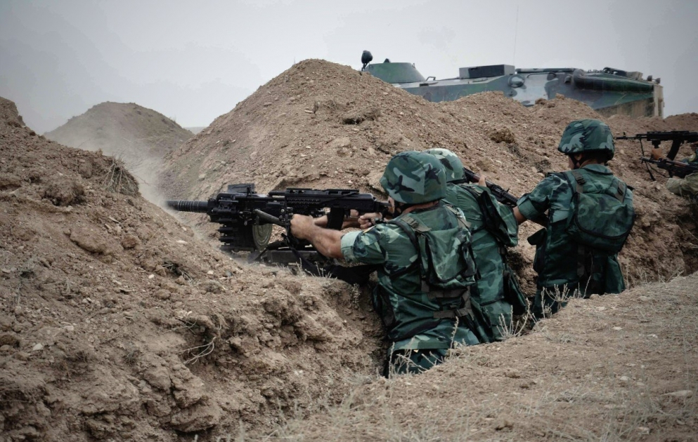 Erməni silahlı bölmələri atəşkəs rejimini 135 dəfə pozub