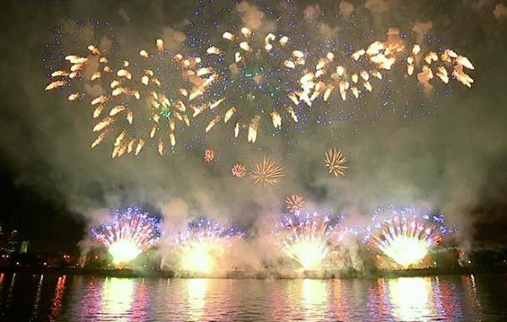 Международный фестиваль фейерверков в Москве
