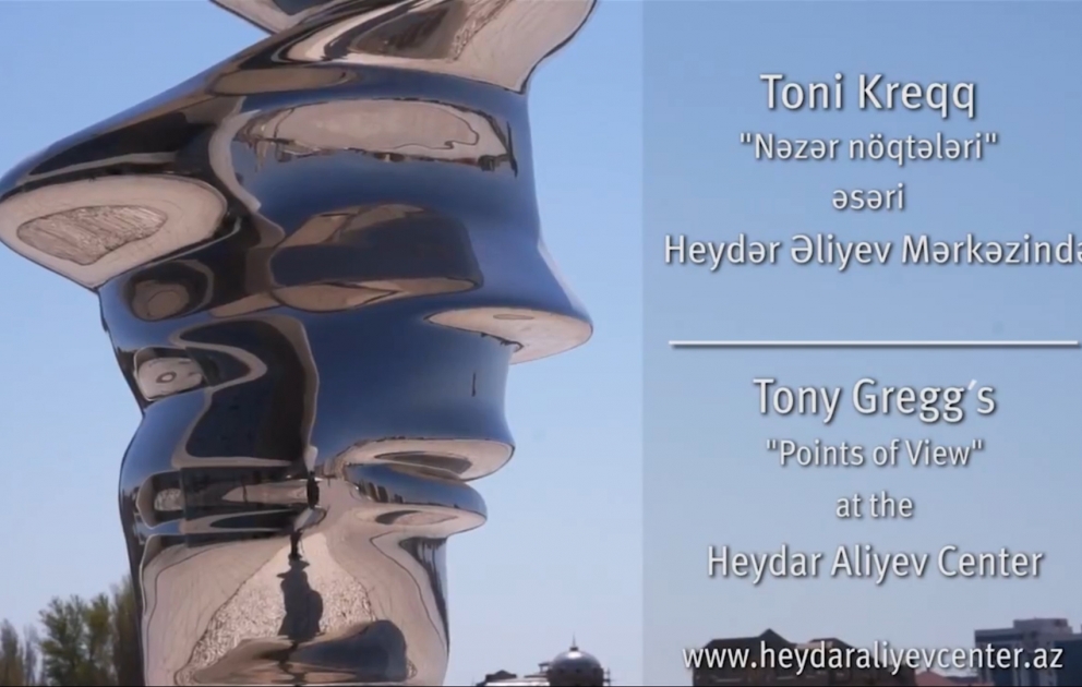Toni Kreqqin əsəri Heydər Əliyev Mərkəzinin daimi ekspozisiyasında nümayiş olunur
