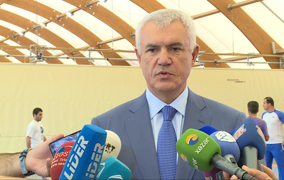 Namiq Əliyev: Yeniyetmələrin Olimpiadasında iştirak edəcək güləşçilərin sayı artırıldı