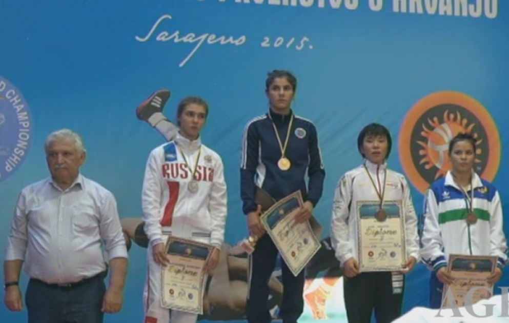 Azərbaycan güləşçisi dünya çempionatının qızıl medalını qazanıb