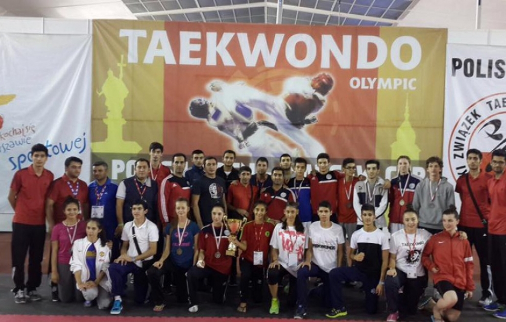 Aserbaidschanische Taekwondo-Sportler gewinnen im internationalen Turnier in Polen insgesamt 16 Medaillen