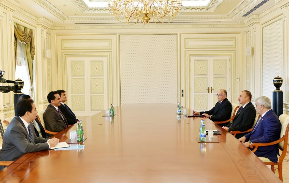 President Ilham Aliyev received a delegation led by the President and Group CEO of Malaysian Petronas
