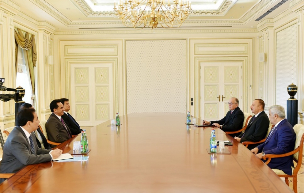 Le président Ilham Aliyev a reçu la délégation conduite par le président de la société malaisienne Petronas