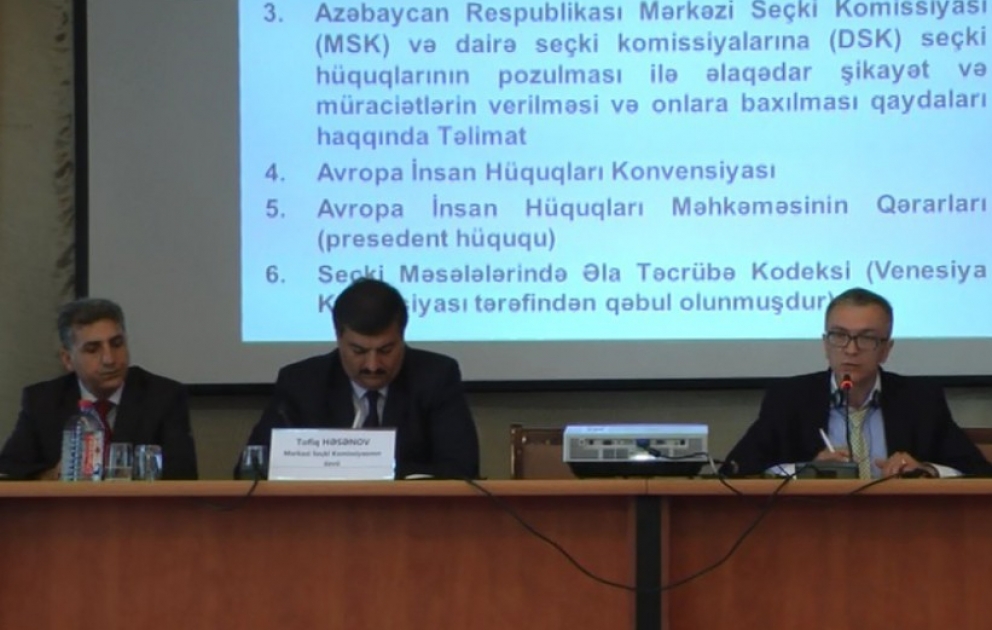 Şirvanda MSK-nın Avropa İttifaqı ilə birgə layihəsi çərçivəsində seminar keçirilir