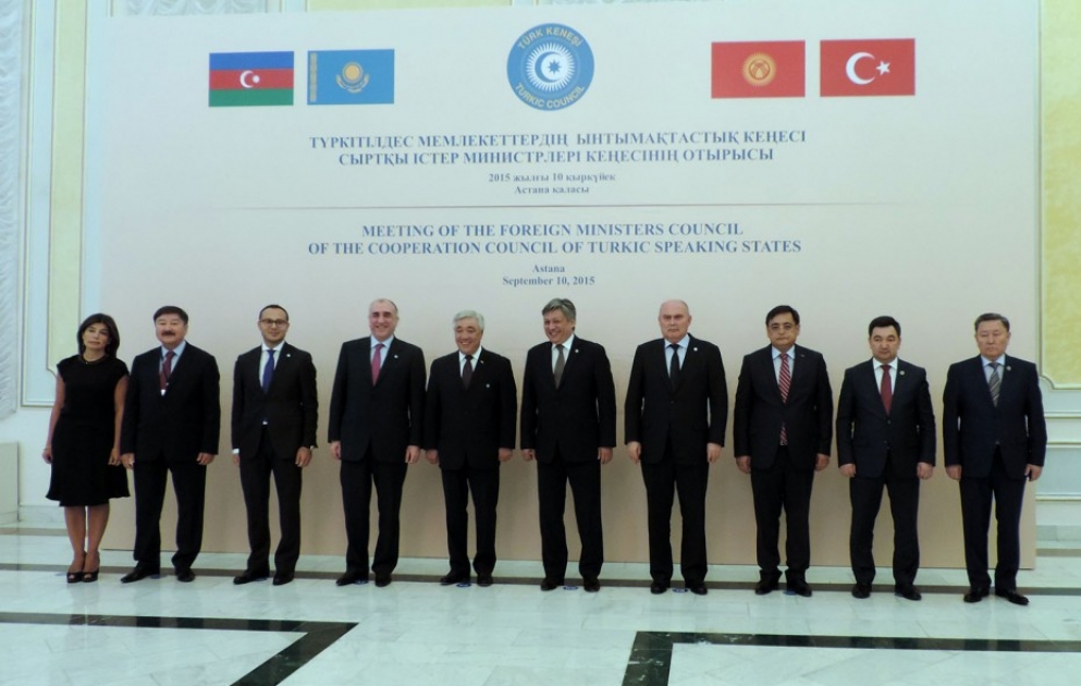 Council of FMs of Cooperation Council of Turkic Speaking States convenes in Astana