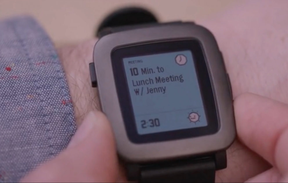 Pebble Time: часы с уведомлениями