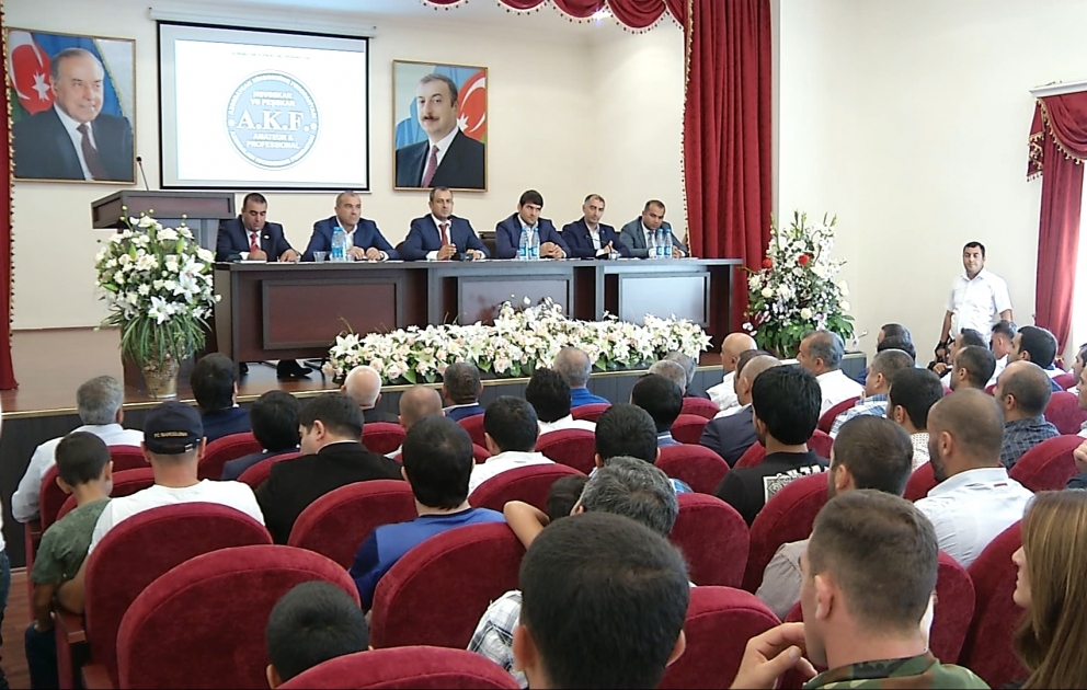 Azərbaycan Kikboksinq Federasiyasının hesabat-seçki konfransı keçirilib