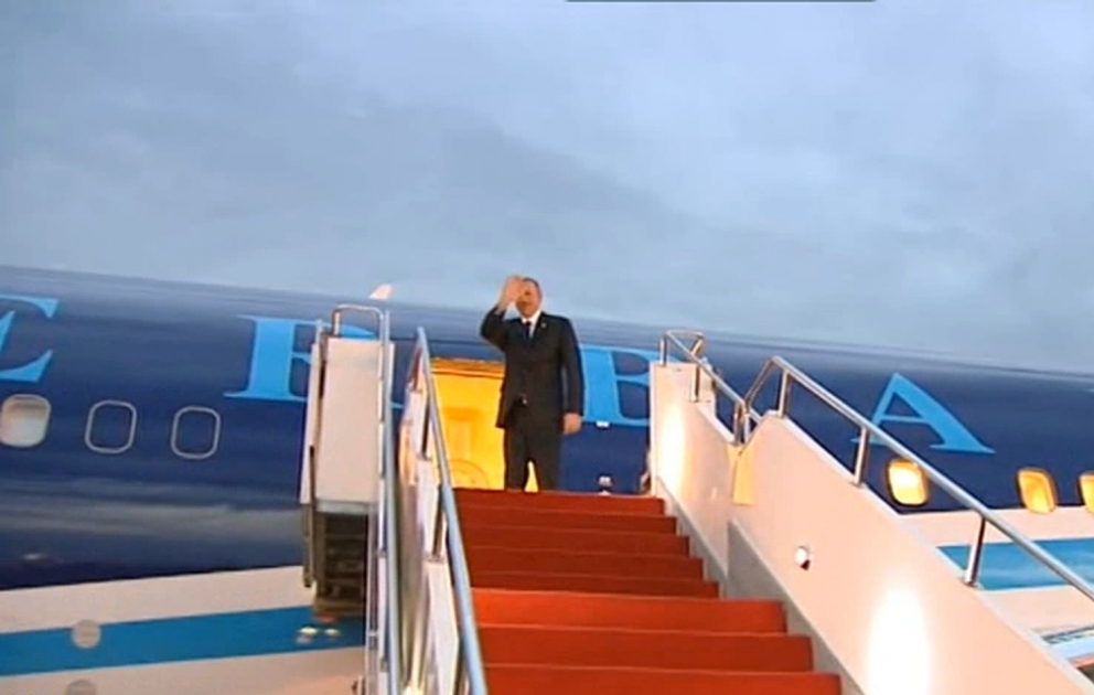 President Ilham Aliyev completed his working visit to Kazakhstan