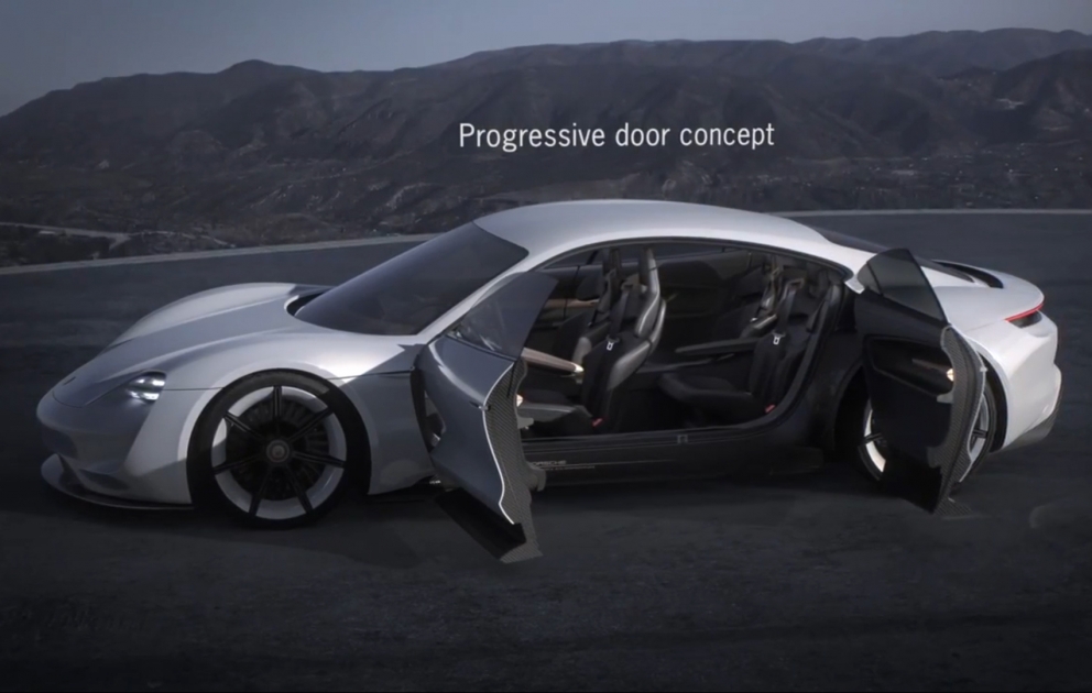 Porsche представил электрический суперкар