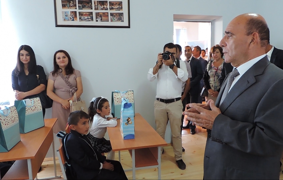 Ərçiman kənd məktəbi üçün əlavə korpus inşa edilib