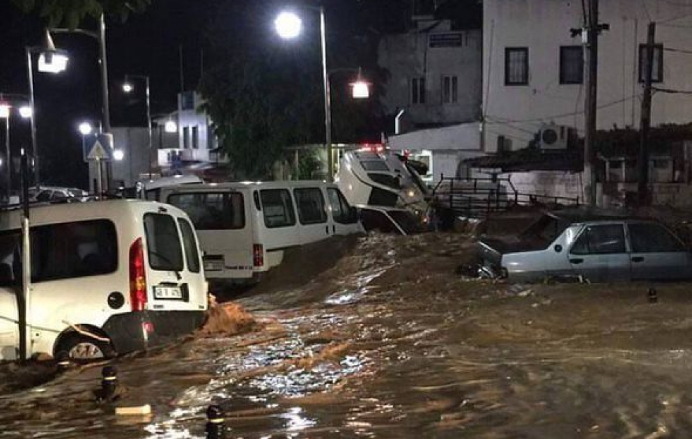Бодрум остался под водой