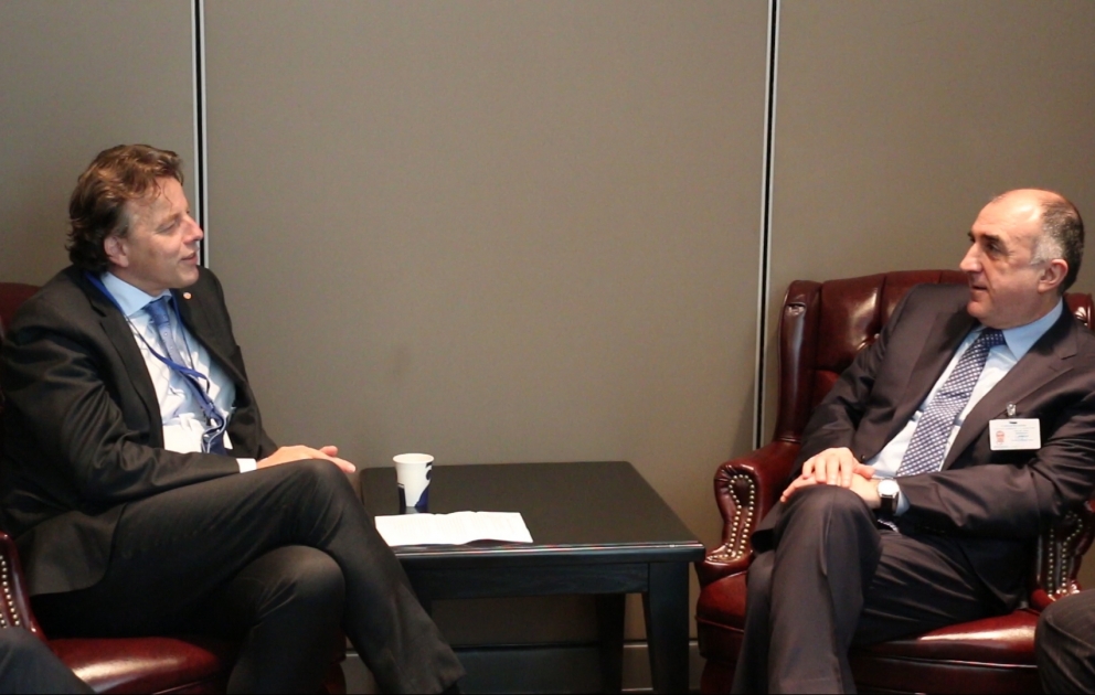 Azerbaijani, Dutch FMs meet in New York