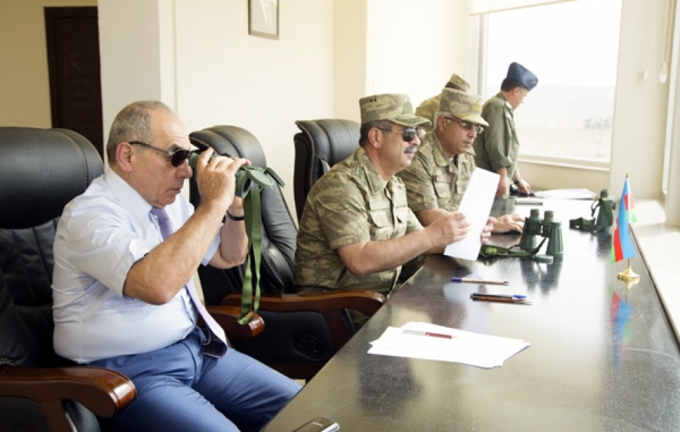 Silahlanmaya daxil olunan növbəti “Buk-MB” ZRK-dən sınaq atışları keçirilib