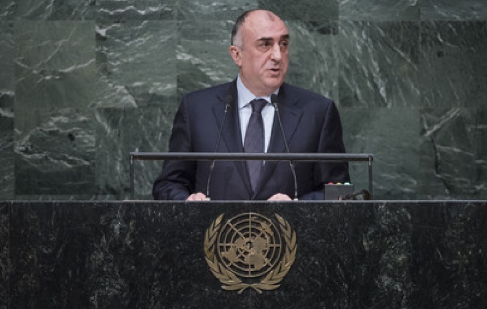 Elmar Məmmədyarov: Ermənistan BMT Nizamnaməsi və beynəlxalq hüquqdan irəli gələn öhdəliklərinə məhəl qoymur