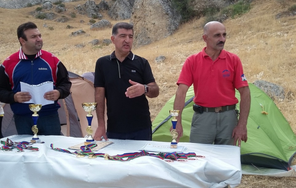 Qayayadırmanma üzrə açıq respublika çempionatının qalibləri mükafatlandırılıb