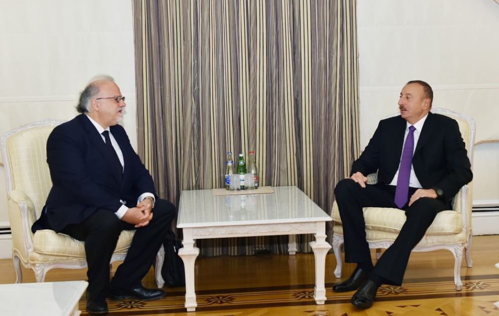 Le président Ilham Aliyev reçoit l'ambassadeur de France en Azerbaïdjan à l'occasion de l'expiration de son mandat
