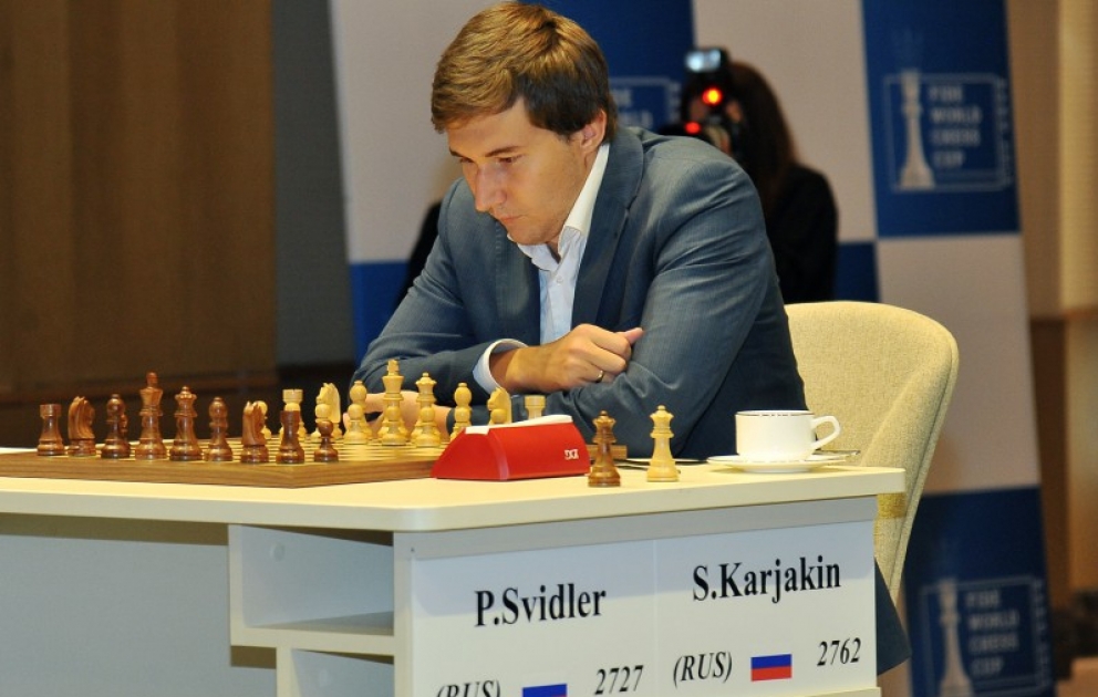 Российский гроссмейстер Сергей Карякин стал победителем Кубка мира по шахматам