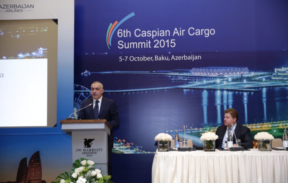 В Баку проходит VI Международная конференция Caspian Air Cargo Summit 2015