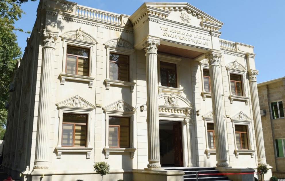 Yeni Azərbaycan Partiyası Göyçay rayon təşkilatı üçün yeni bina istifadəyə verilib