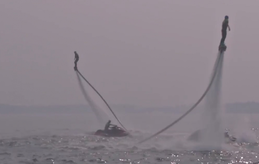 «Flyboard» в Тяньцзине