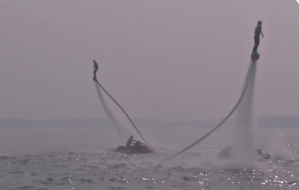 «Flyboard» en Tanzanie