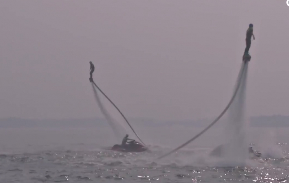 Flyboard in Tianjin