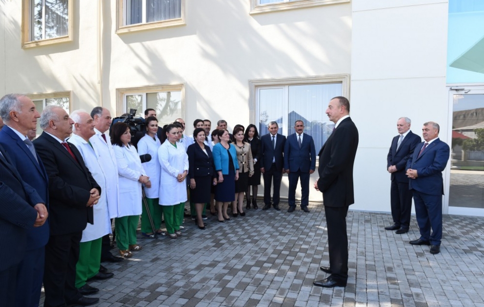 L'Hôpital central de la région de Göytchaï rouvre ses portes à la suite des travaux de reconstruction