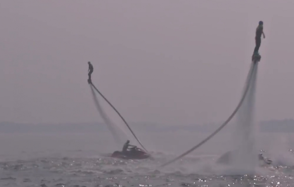 „Flyboard“ in Tianjin