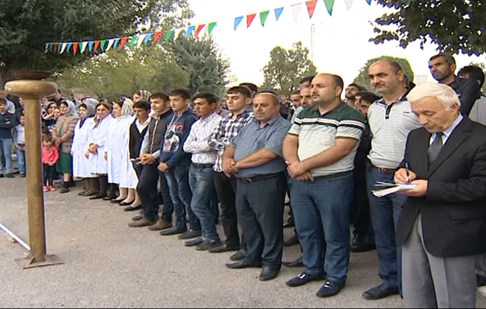 Masallının Təzəkənd kəndinə təbii qaz verilib