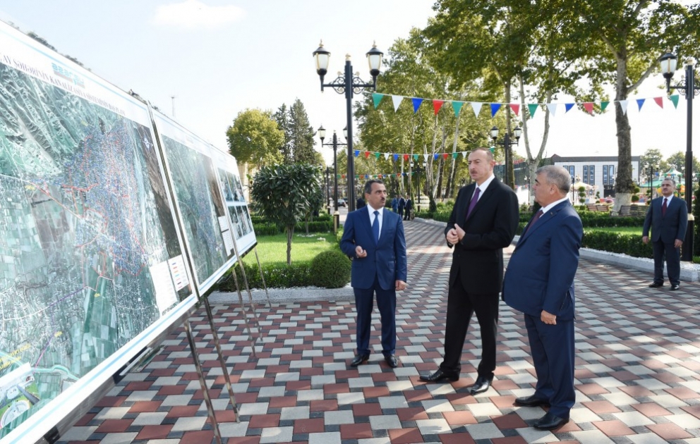 Началась подача чистой питьевой воды в город Гейчай