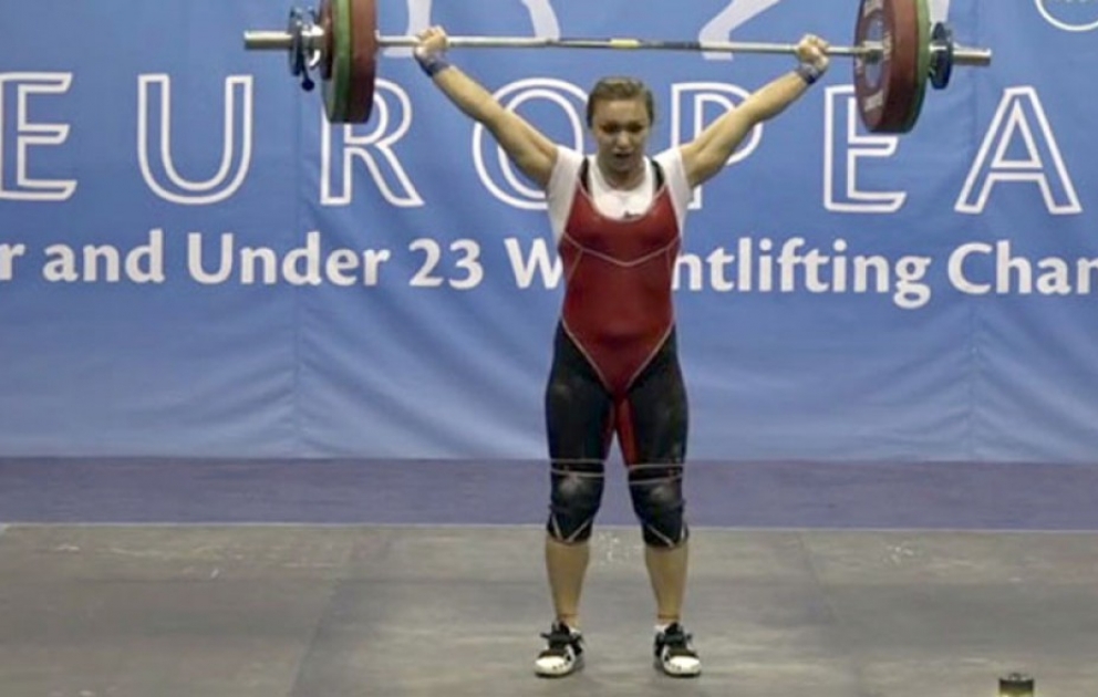 Anastasia Ibrahimli wins European gold for Azerbaijan in 69kg weightlifting