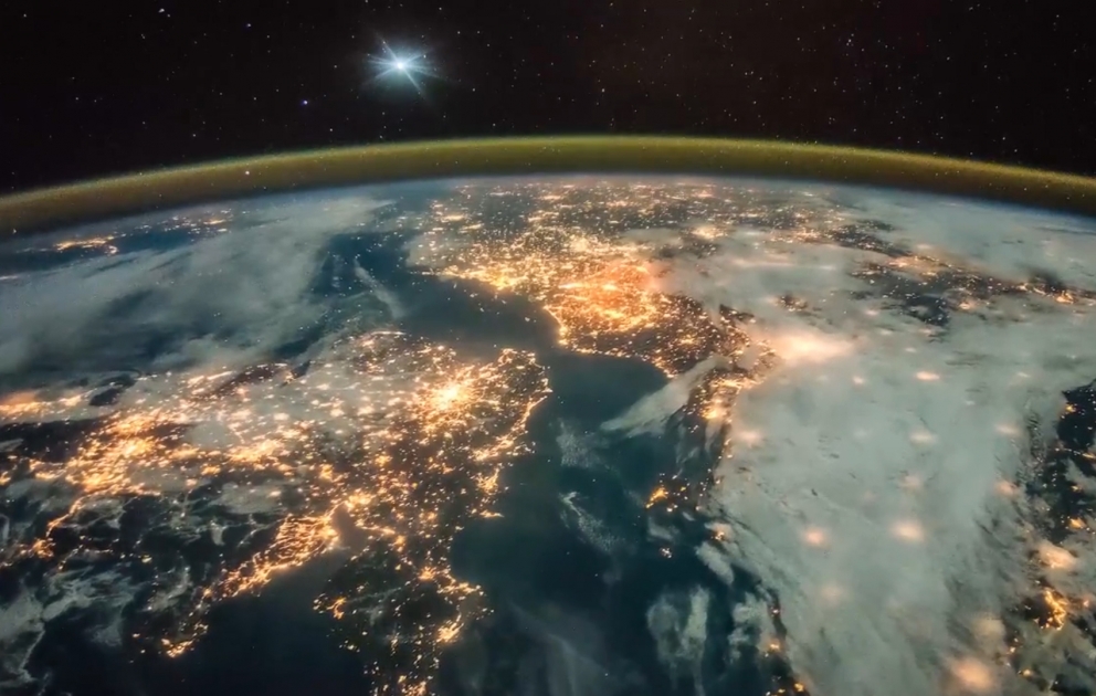 ISS Timelapse - Planets Rising
