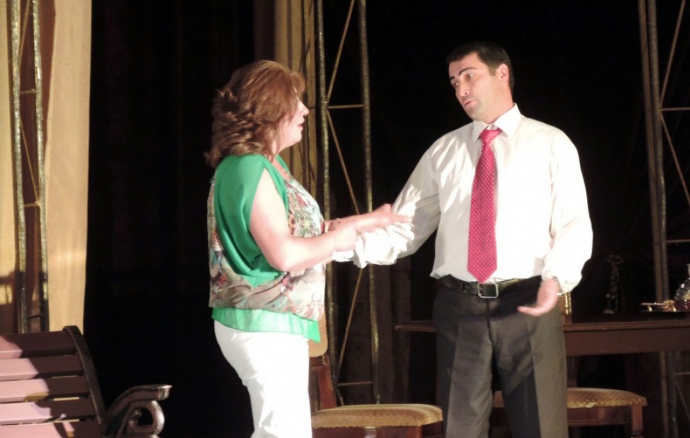 Qusar Dövlət Ləzgi Dram Teatrının səhnəsində “Taleyin oyunu”