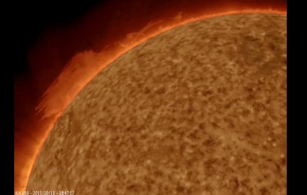 La NASA a enregistré une puissante explosion sur le Soleil