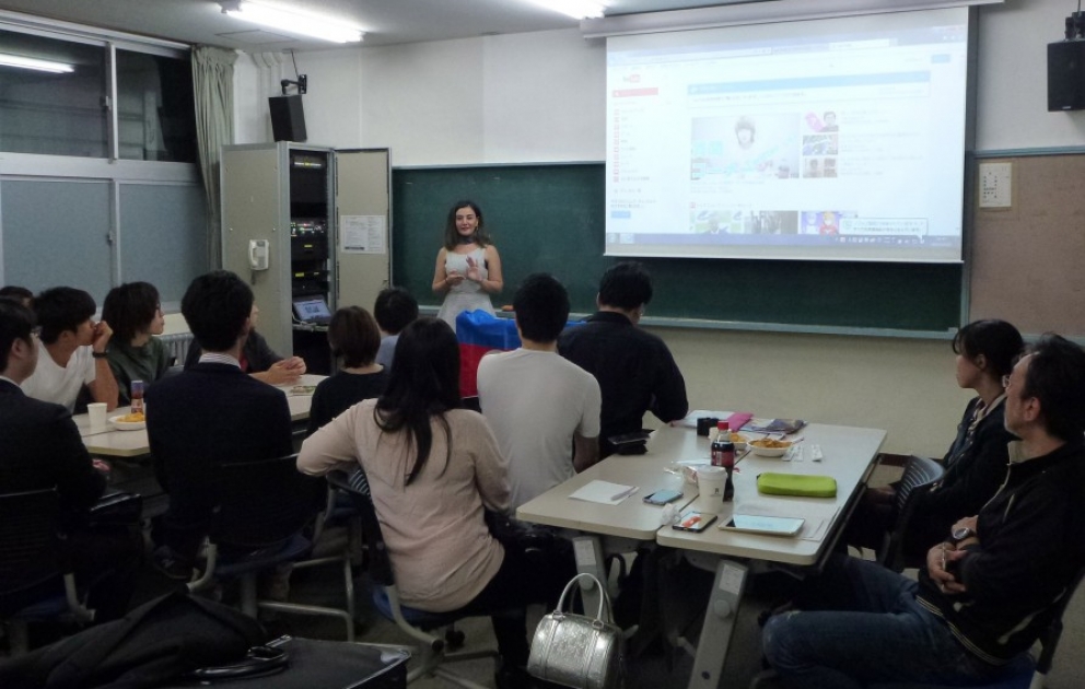 Yaponiyanın Vaseda Universitetində Azərbaycan haqqından təqdimat olub