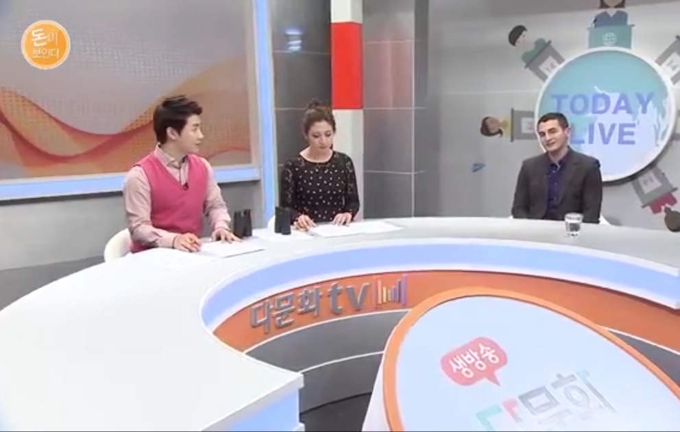 Koreya televiziyasında azərbaycanlı tələbədən bəhs edilib