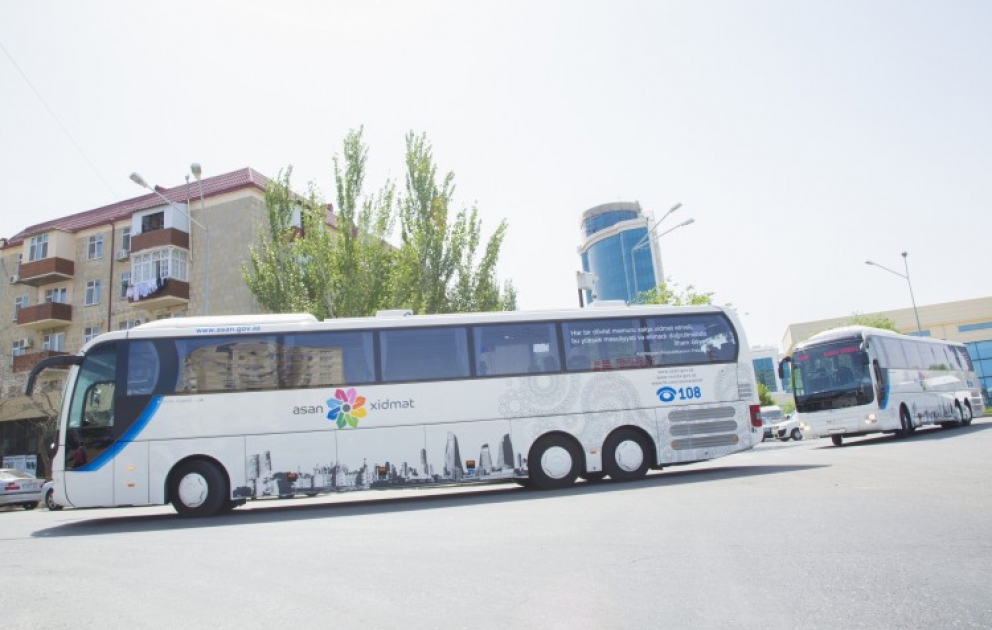 «ASAN xidmət» оказывает выездные услуги в трех районах