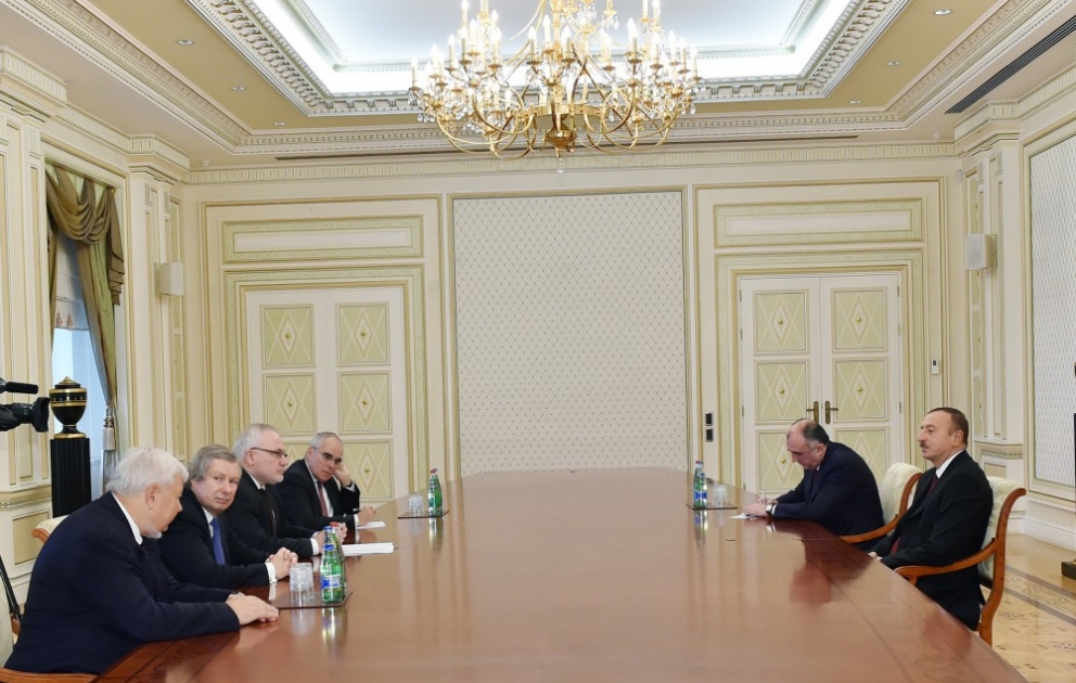 President Ilham Aliyev received the co-chairs of the OSCE Minsk Group and the Special Representative of the OSCE Chairman-in-Office