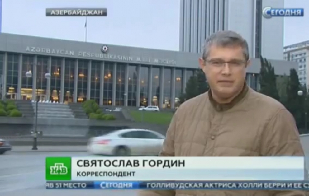 Российские телеканалы показали репортажи о выборах в Азербайджане