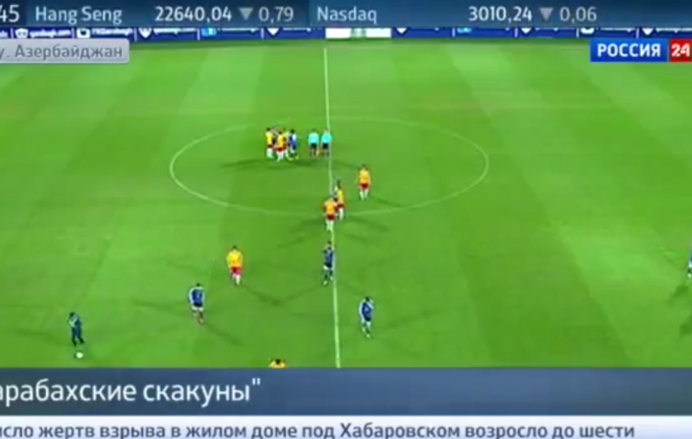 “Rossiya 24” Azərbaycan futbolu haqqında reportaj yayımlayıb