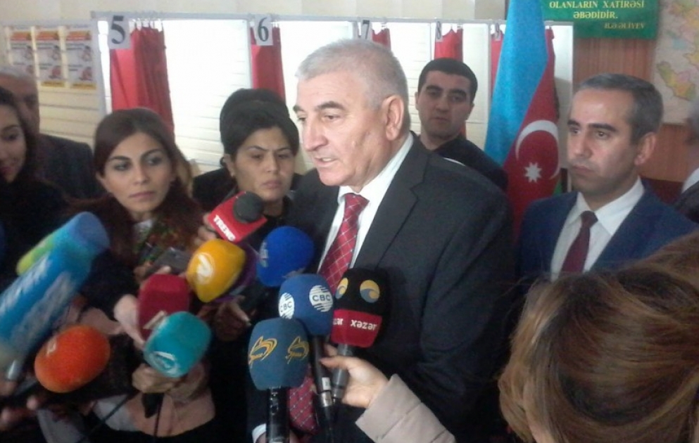 Məzahir Pənahov: İndiyədək seçkilərin gedişatı ilə bağlı heç bir ciddi pozuntu qeydə alınmayıb