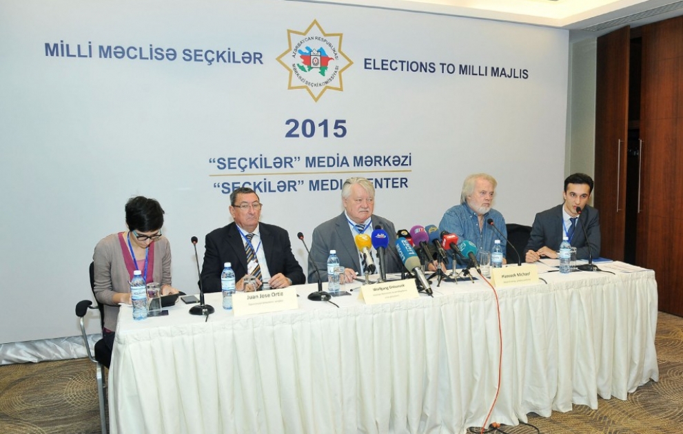 Avropalı müşahidəçilər: məntəqələrdə veb-kameraların quraşdırılması şəffaflıq nümunəsidir