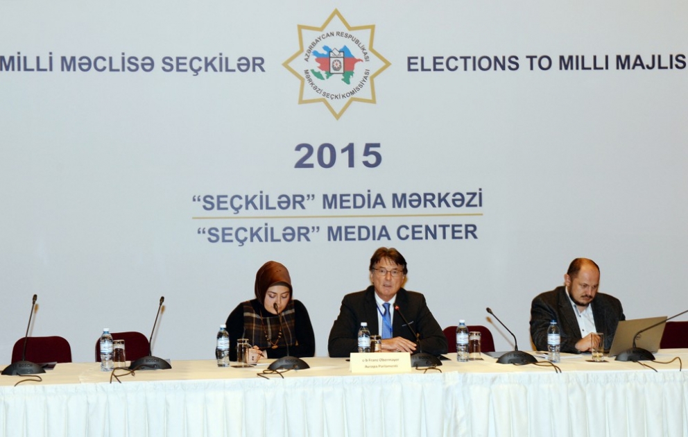 Avropa Parlamentinin üzvü: Azərbaycanda seçkilər zamanı şəffaflığa tam riayət olundu