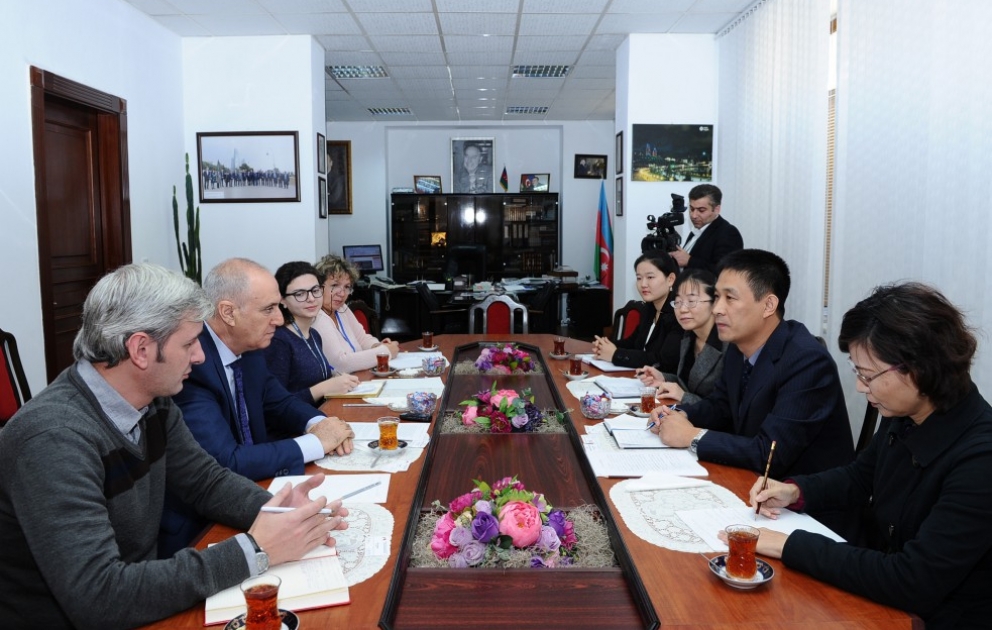Embassy Counsellor: AZERTAC is quite popular in China