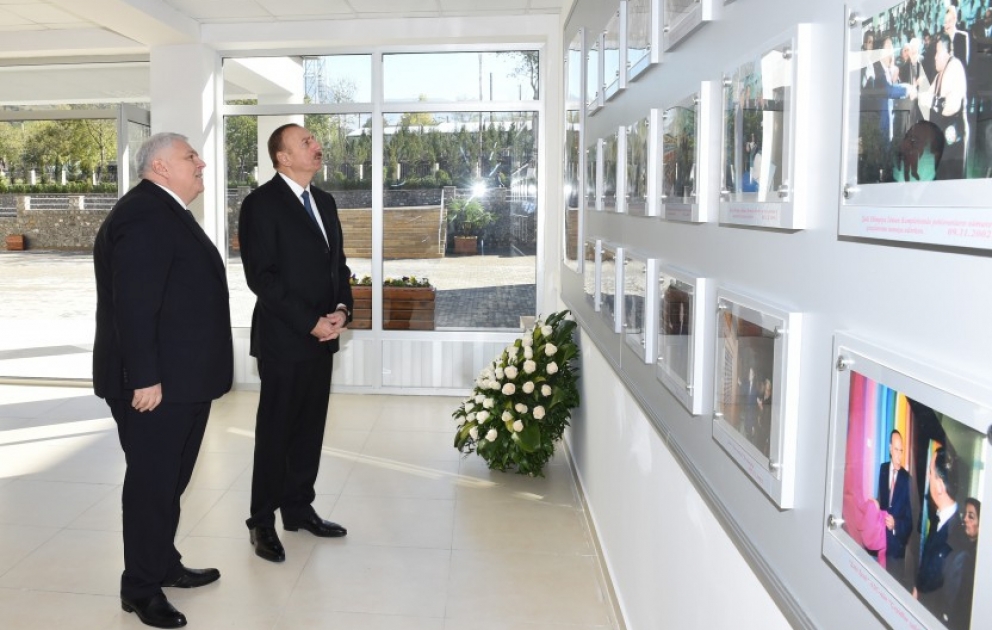 Şəkinin Qoxmuq kənd tam orta məktəbinin şagirdləri yeni binada təhsil alacaqlar