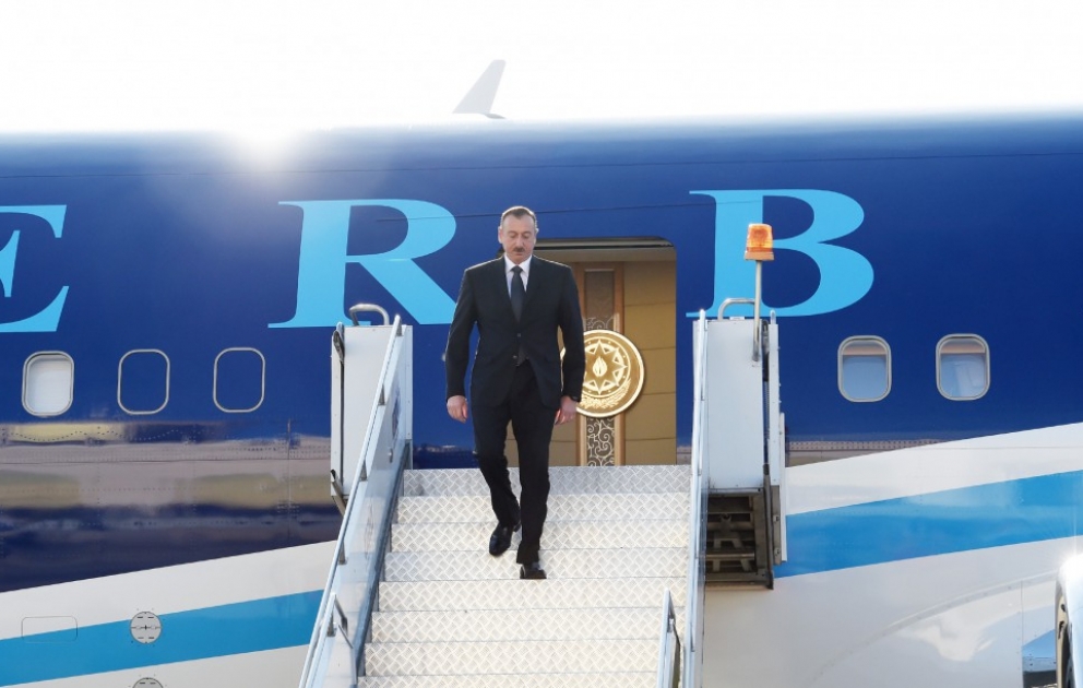 Официальный визит Президента Азербайджана Ильхама Алиева в Грузию
